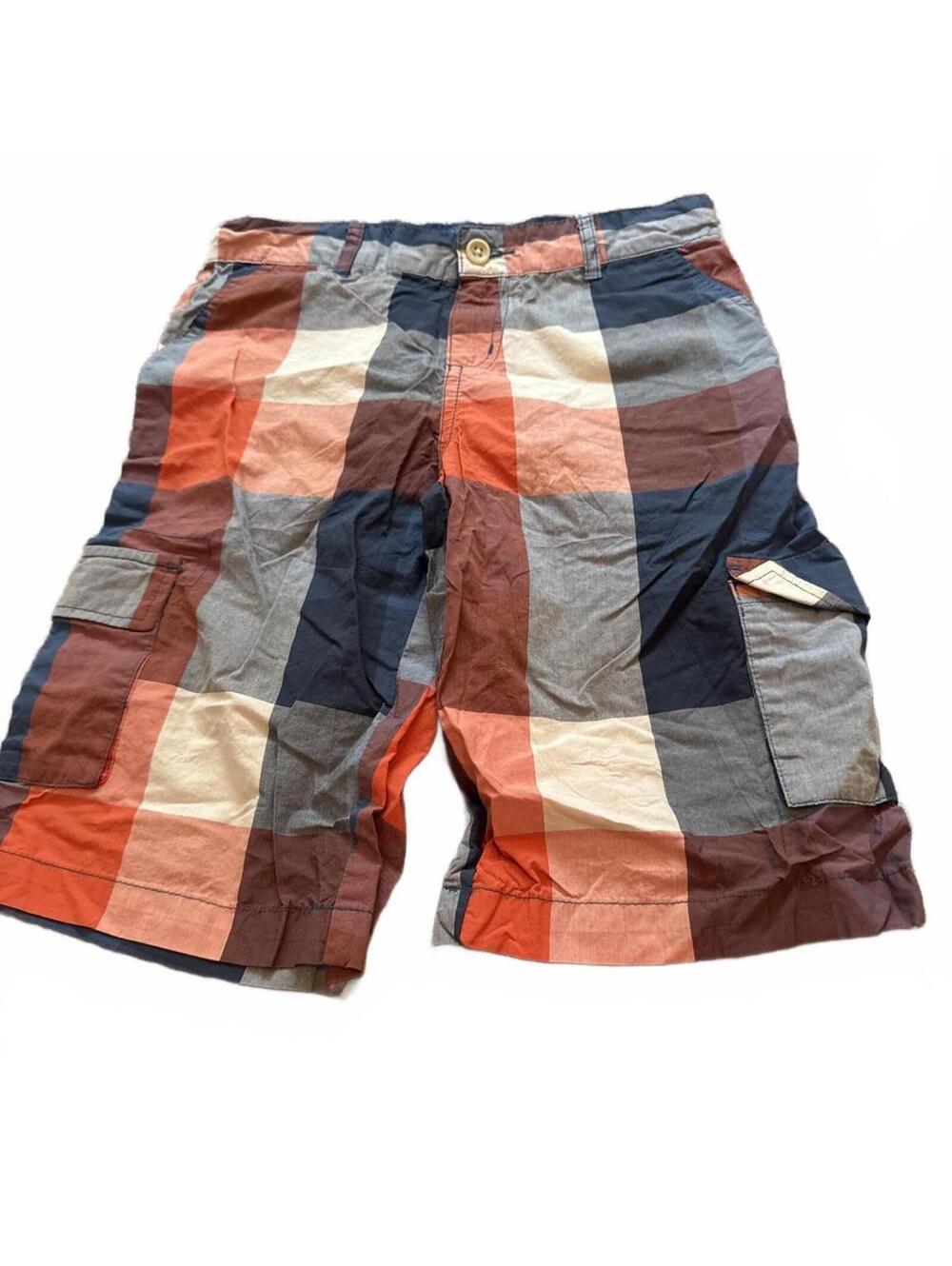 Guess Boys Cargo Shorts Size 12 - Casual Colorblock Fit